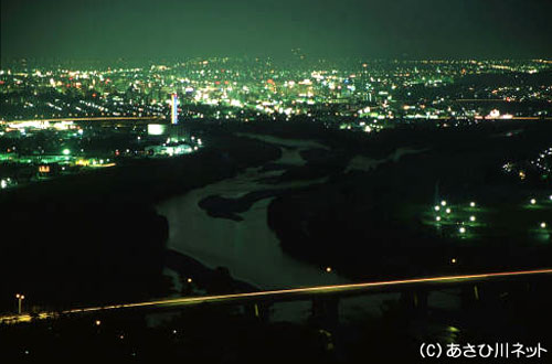 石狩川・嵐山から