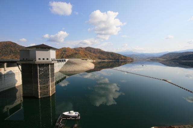 忠別ダム左岸堤頂広場1