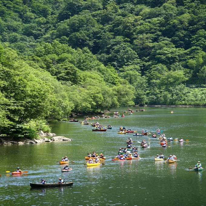 4：　天塩川カヌーツーリング大会(7月)