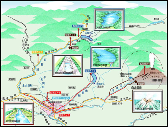 ■河川情報網整備事業　～石狩川～