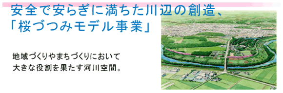 桜づつみモデル事業