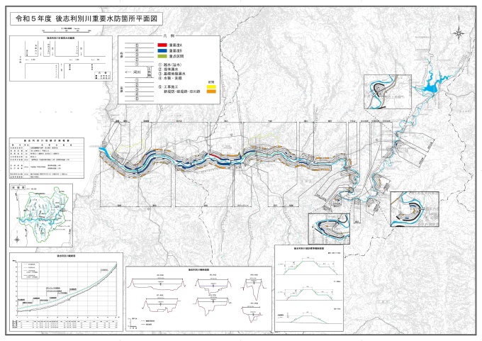 重要水防箇所平面