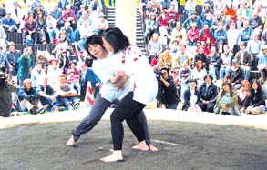 北海道女だけの相撲大会