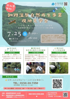 釧路湿原自然再生現地見学会1
