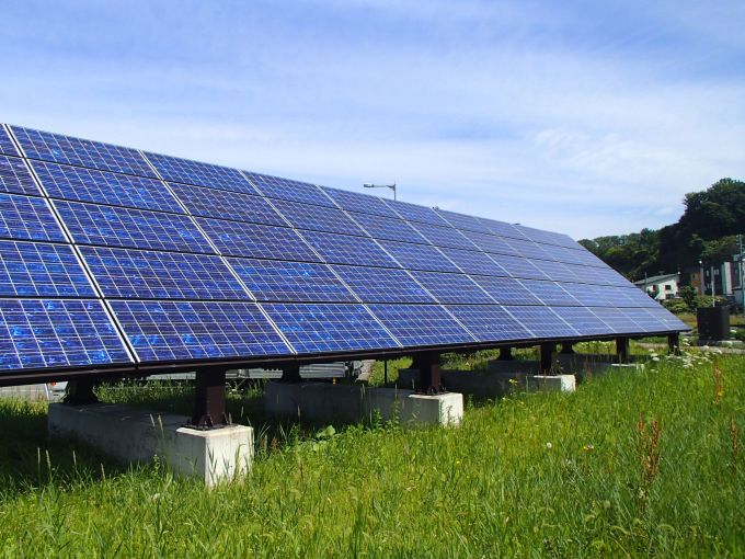道の駅うとろシリエトク　太陽光発電設備