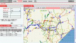 システム画面（地図からの情報参照）