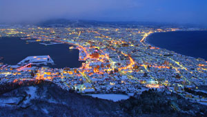 函館山からの夜景（冬）
