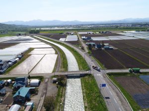 国内最長を誇る北海幹線用水路【北海地区】