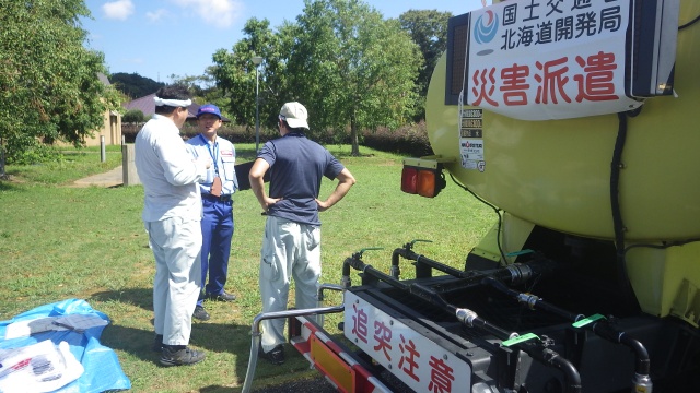 令和元年9月17日(火曜日)　現地水道事業職員との打ち合わせ（君津市亀山コミュニティセンター）