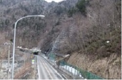 清瀬防災の現道路の状況