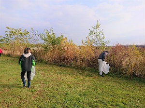 沙流川ダム　沙流川河川清掃