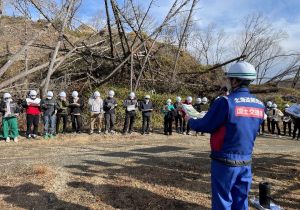 厚真川水系砂防事業所　現場見学会