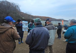 厚真川水系砂防事業所　見学会