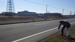 苫東地域内一斉清掃