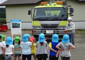 道路維持・除雪用機械見学会の写真