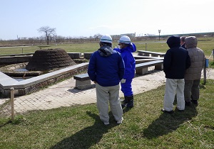 春の安全利用点検を関係機関と合同で実施（日高町富川/せせらぎ公園ほか）