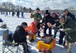 地元平取町の一大イベントである全道PKグランプリに参加（2024.2.4  鵡川沙流川河川事務所）