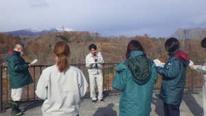 千歳川河川事務所職員現場見学