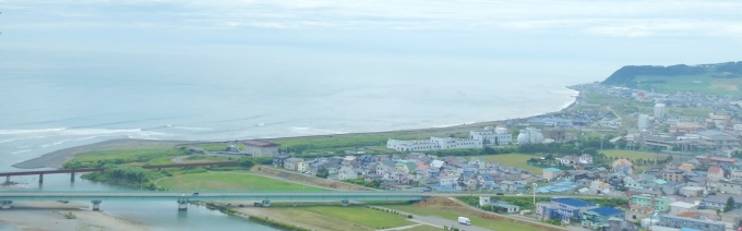 真歌公園展望台からの景色