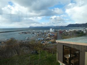 2階休憩スペースからの景色