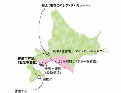 ジョン・バチラー氏の胆振・日高地方の足跡（略）