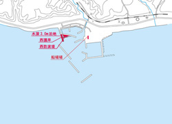 三石漁港図