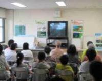 十勝ダム見学会の様子　紹介ビデオ