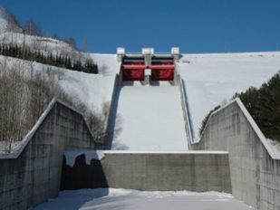 冬の十勝ダム3