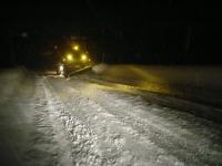 除雪作業（夜間）