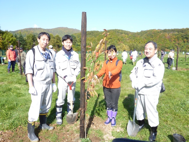 古平町植樹祭の写真7