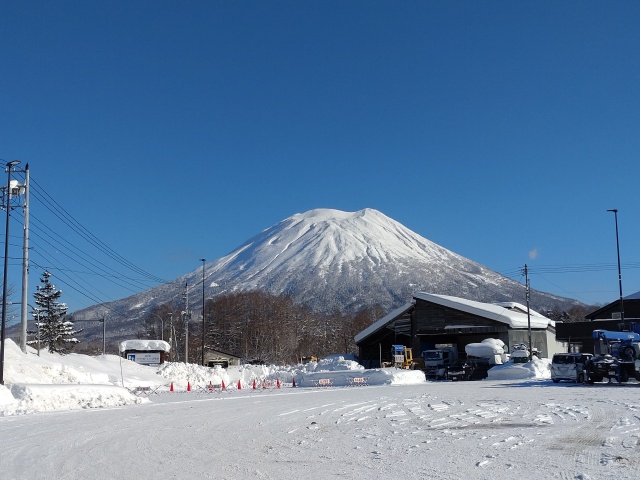 羊蹄山（道の駅ニセコビュープラザ（ニセコ町））