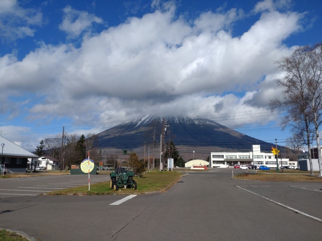 羊蹄山（道の駅真狩フラワーセンター（真狩村））