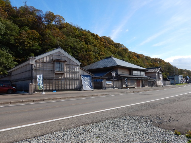 秋の寿都鰊御殿（寿都町）