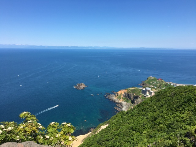 赤岩遊歩道から祝津方面（小樽市）