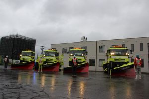 岩内道路事務所除雪出陣式