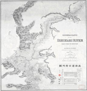 ジェームスRワッソンの北海道石狩川図