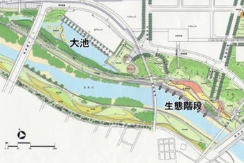 河川空間整備のイメージ