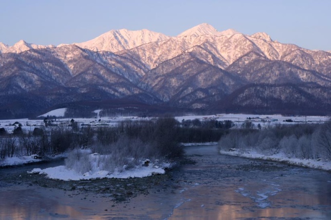 空知川 四季の写真 冬