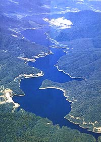 金山湖全景