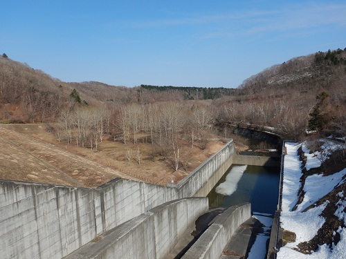 令和8年4月6日　漁川ダムからの風景