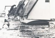 江別市街の床上浸水状況