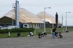 清掃活動の様子