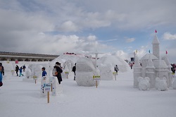 市民雪像