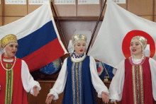 美しいロシア民謡を披露