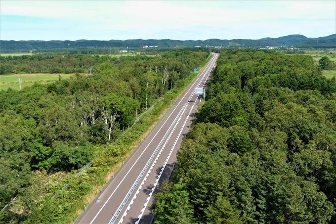 国道40号天塩防災（令和5年9月撮影）