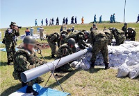 自衛隊出動