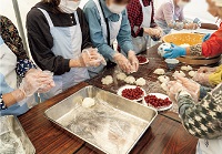 応急給食訓練