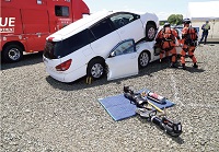 転落車両救助訓練
