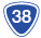 国道38