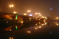 釧路市（霧の幣舞橋） 